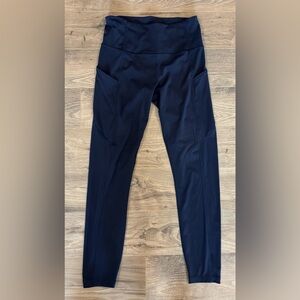 Crazy Yoga High-Waisted Leggings – Purple, Medium, Like New